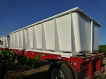 fiberglass tanks on trailer