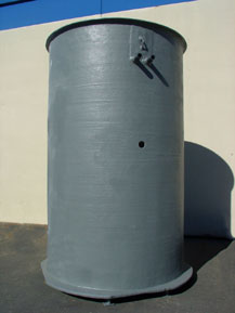 fiberglass water storage and treatment tanks